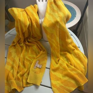 Banana Republic yellow scarf
